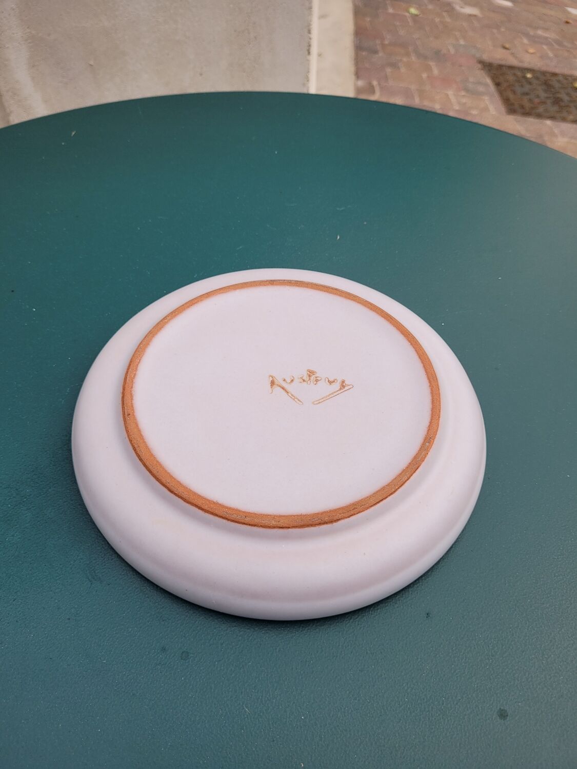 Ceramic coffee/tea service / 1 person - signed Jean Austruy