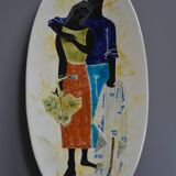 Large dish Edmund Ronaky California 1950s-60s