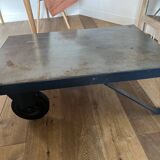 Industrial coffee table