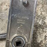 Set of 7 bezault "angers" chrome cane beak door handles