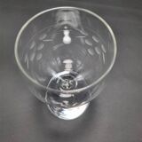 Set of 9 stemmed glasses