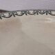 Iron earth hollow dish ec Salins, Louis XVI garlands