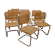 Huit chaises "Cesca B32" par Marcel Breuer