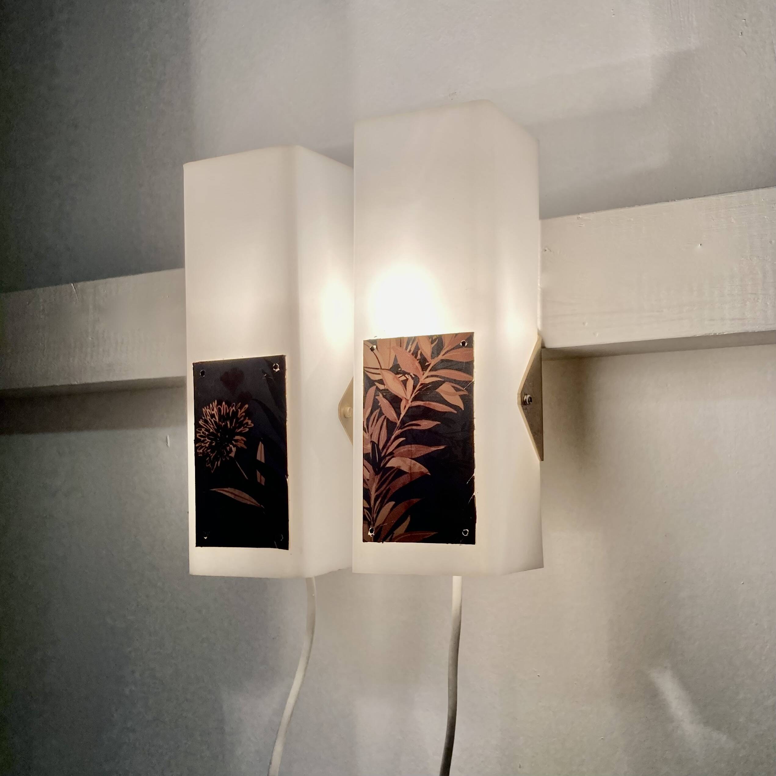 Paire d'appliques style scandinave