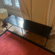 Black metal coffee table AM.PM model Romy