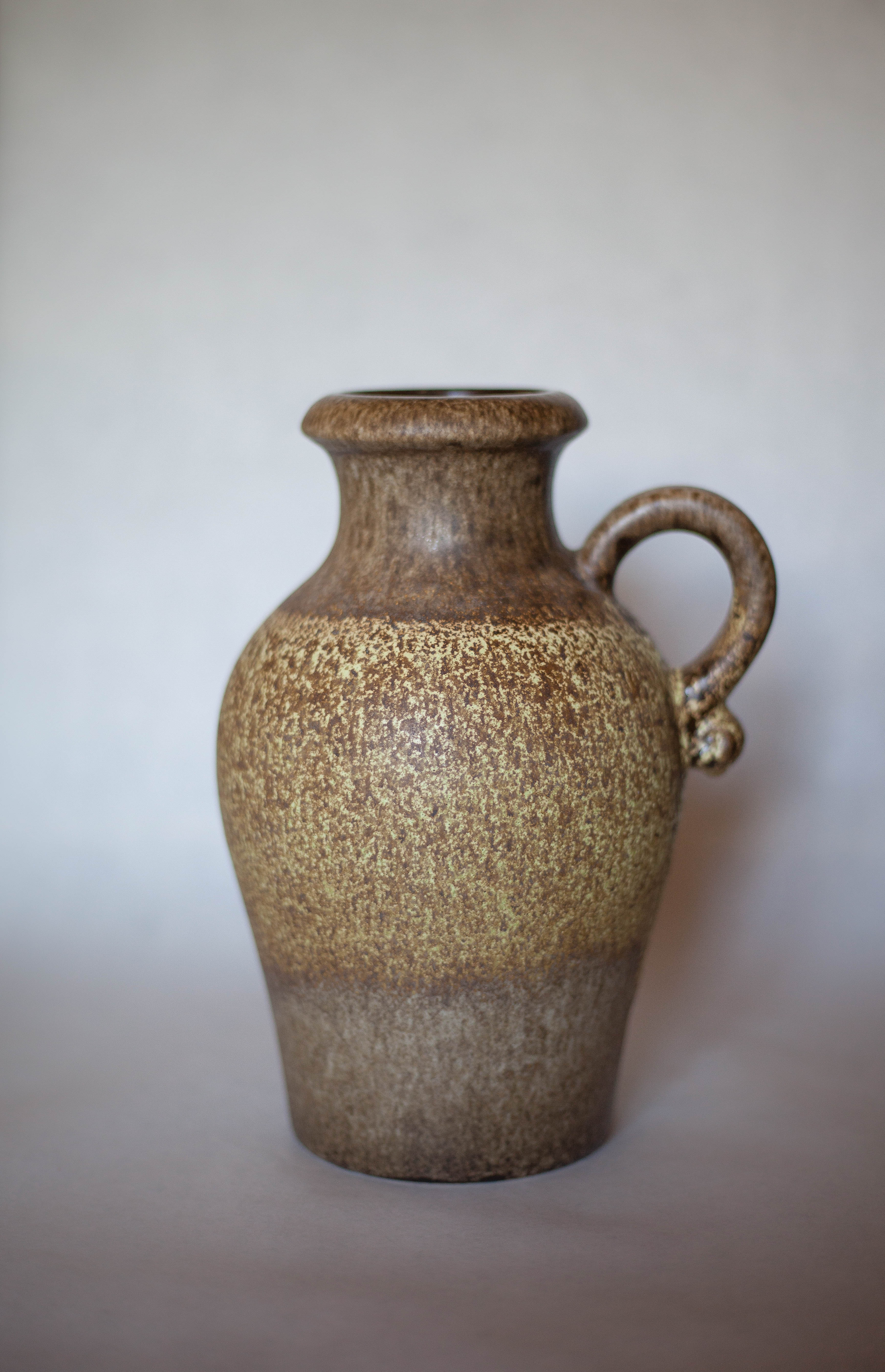 Ceramic Scheurich vase 490-25 West Germany