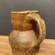 Pitcher in stoneware of the Borne signed B. Fabre