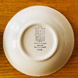 Salad bowl and 6 ceramic cups from Gien