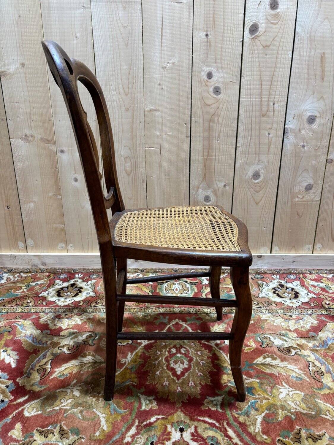 Set of 10 caned chairs from the Louis Philippe period.