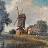Large painting by Hubert