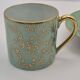 Set of 6 multicoloured moka cups in Limoges fine porcelain.