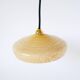 Clichy glass suspension, Dark Yellow, 1930 - 20 x 6.5 cm