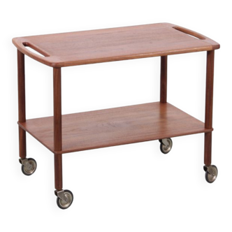 Scandinavian teak trolley