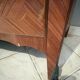 Louis XV style support table/pant drawer in marquetry
