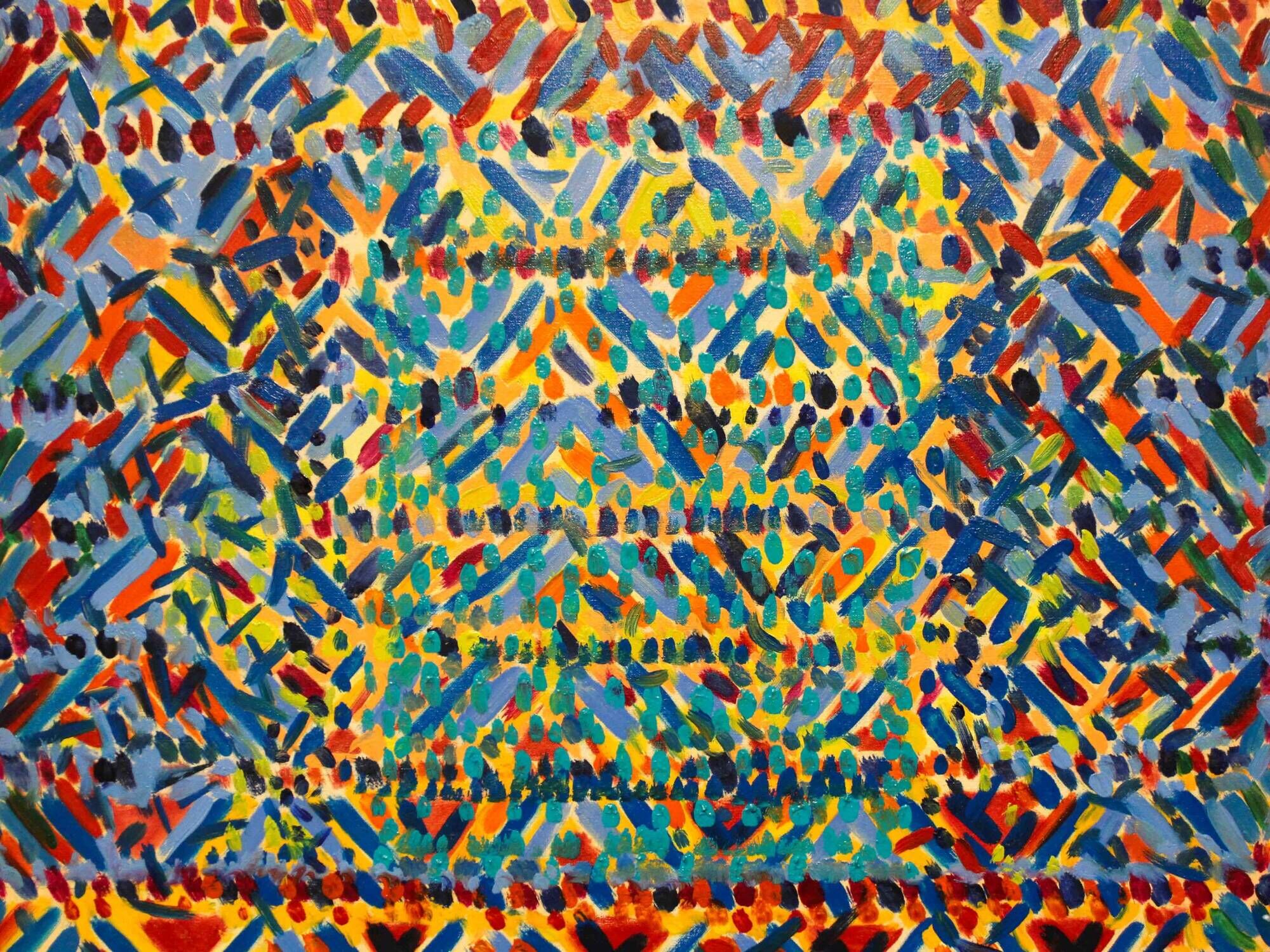 Contemporary oil on canvas