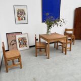Pine table and “hongisto” chairs Ilmari Tapiovaara