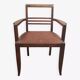 Fauteuil René Gabriel (dans le goût) en hêtre 1950