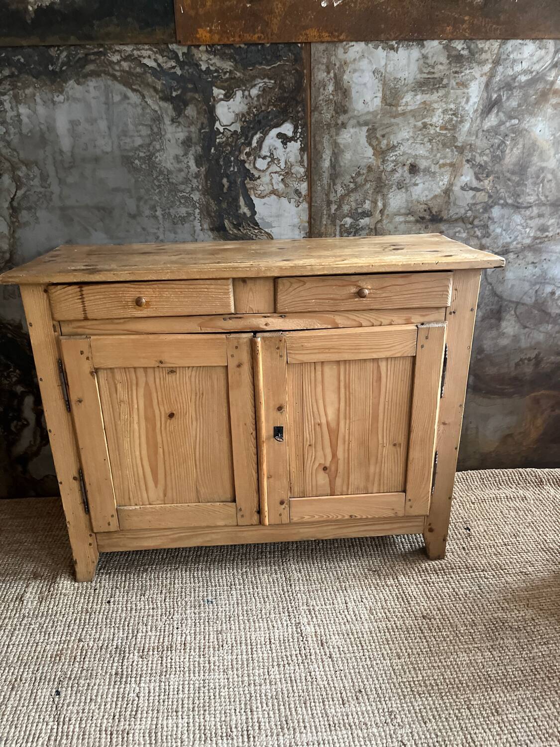 Parisian raw wood buffet