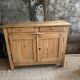 Parisian raw wood buffet