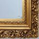 Baroque style giltwood mirror with acanthus carvings, France ca. 1880