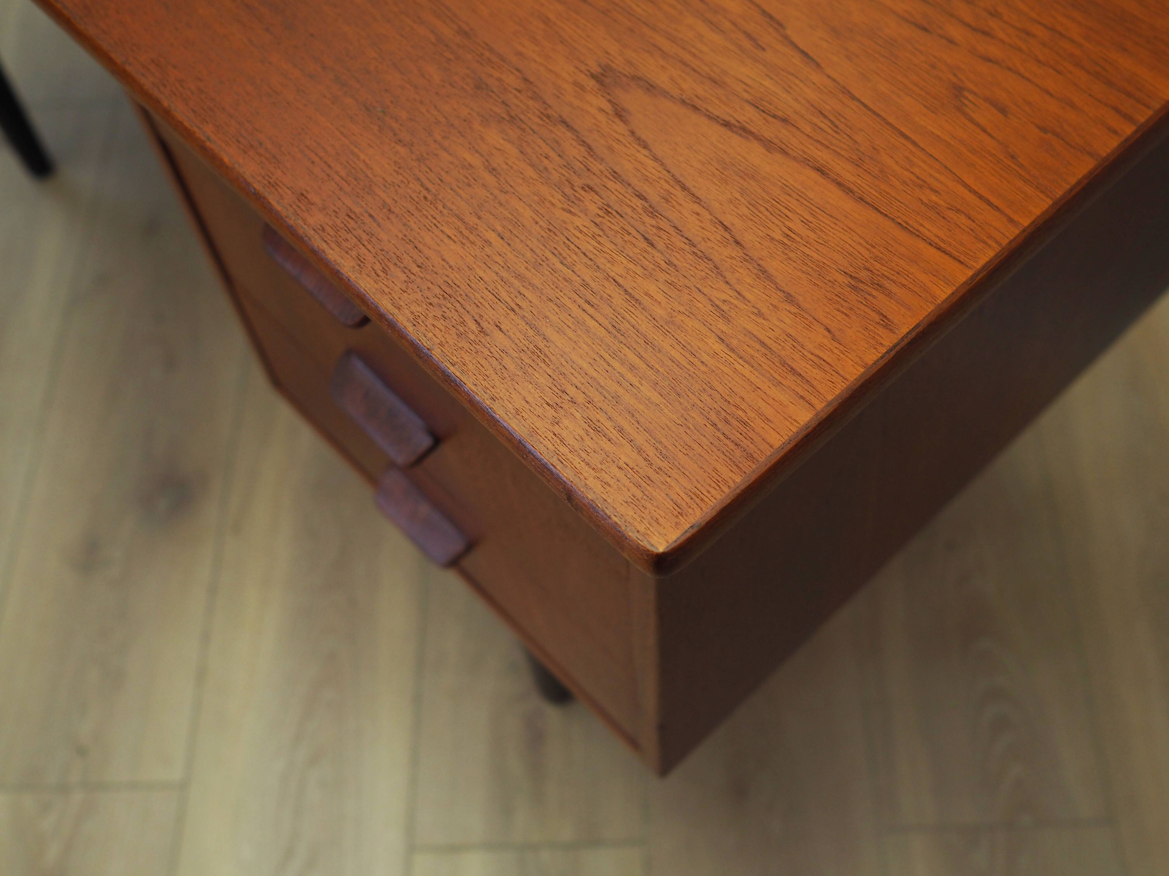 Teak desk, Danish design, 1970s, production: Denmark