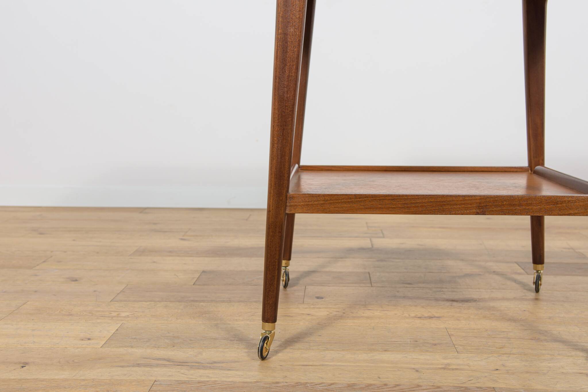 Mid Century Teak Serving Trolley, Denmark, 1960s