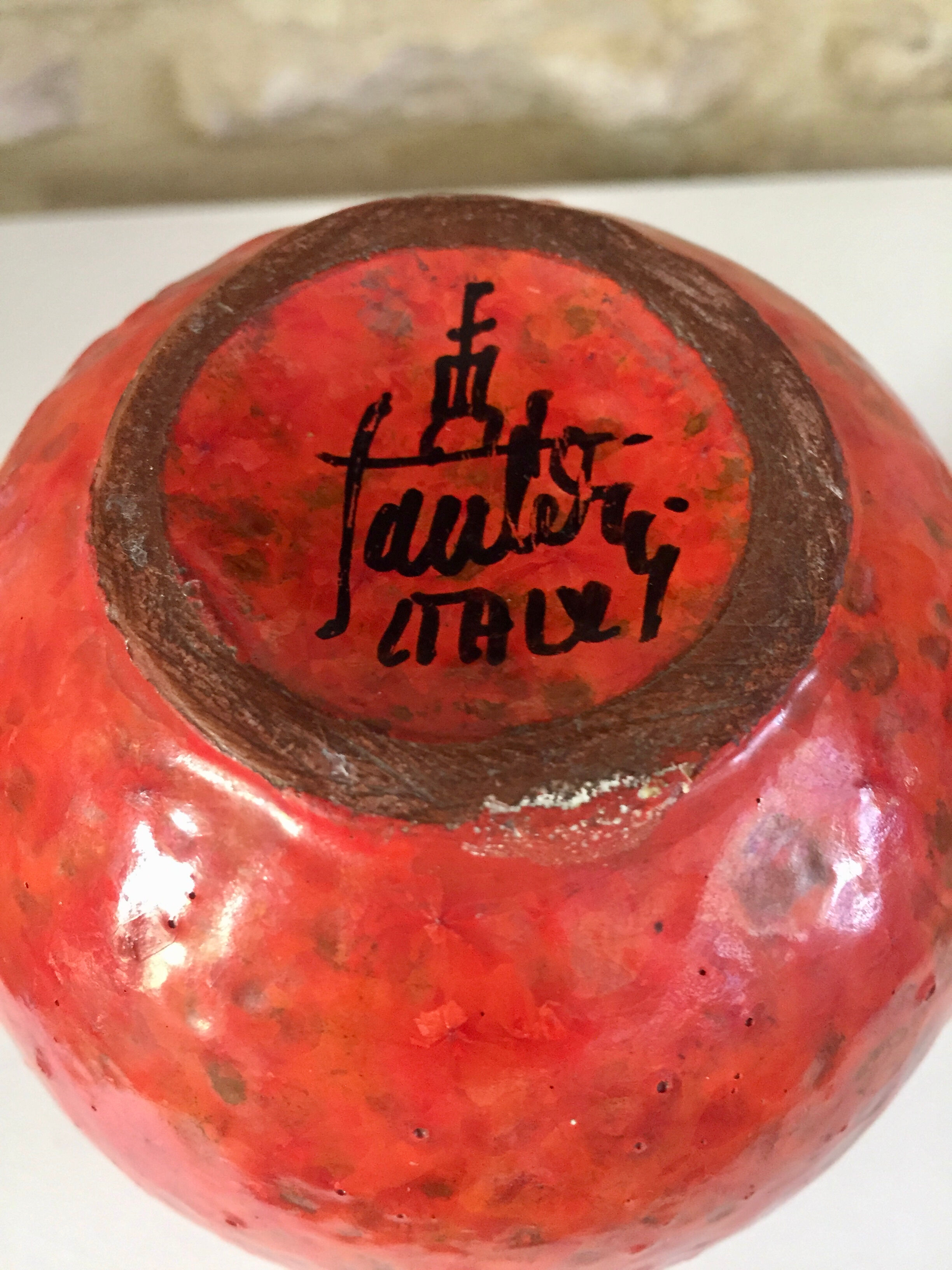 MARCELLO FANTONI VASE " GOURD "