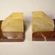 Marble bookends