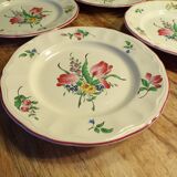 6 Lunéville Tulip Lamp Flat Plates