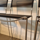 High stools Spaghetti dark gray design Giandomenico Belloti , edit by Alias