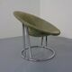 Vintage Suede Lounge Chair by Lusch Germany, 1960s