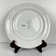 Set de 4 assiettes plates "Agreste", Sarreguemines, fin XXe, Pyroblan