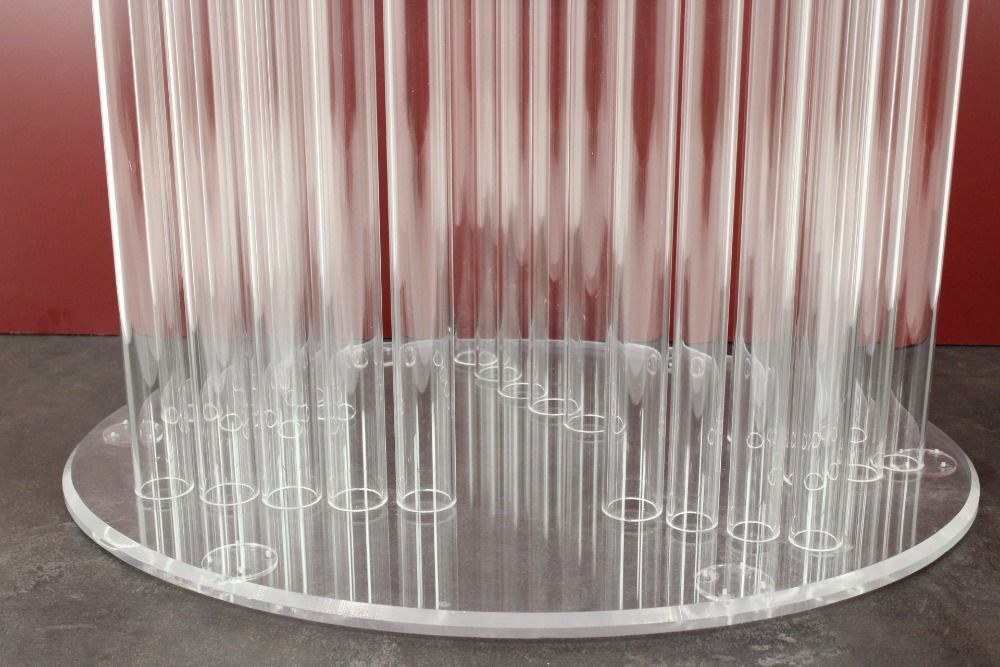 Table vintage Lucite 1970 s