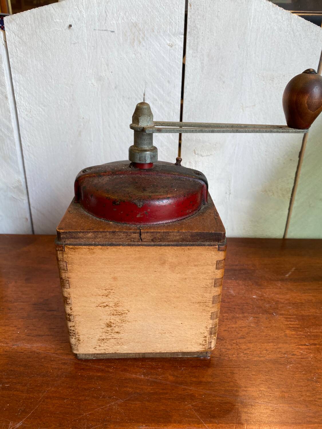 Vintage Peugeot brothers coffee grinder