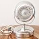 Paire de lampes design Space Age 1960 chromées