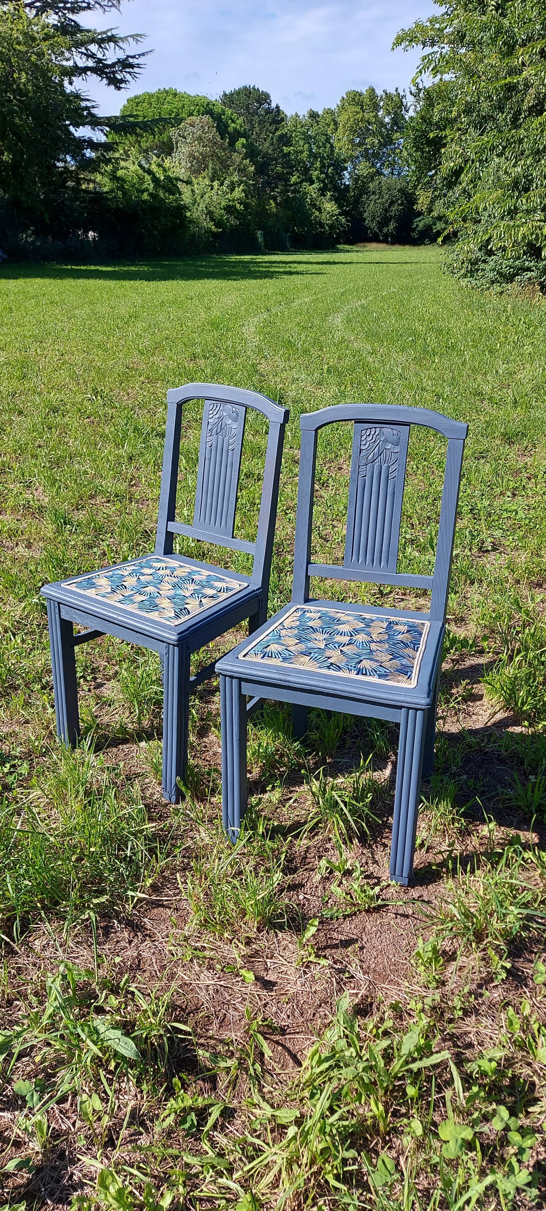 Pair of artdéco chairs