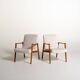 Scandinavian teak armchairs, 1950s/60s