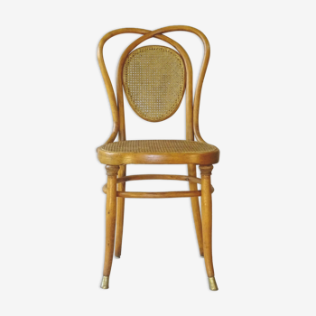 Chaise de salion Kohn N°33 vers 1890 sabots laiton