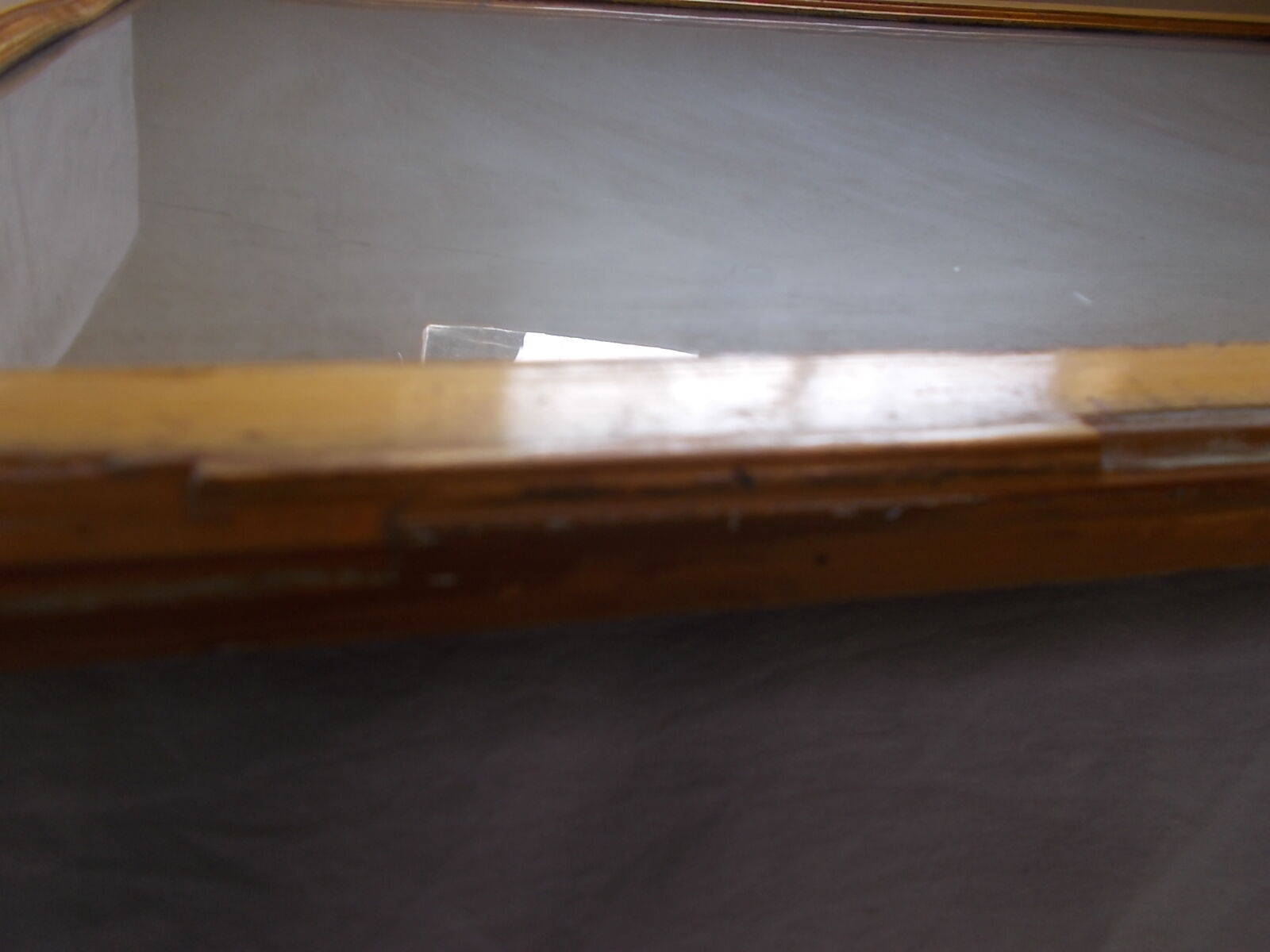 Frame with glass 53.5 x 79.5 cm