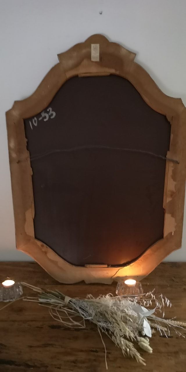 Large vintage venetian mirror  95x67cm