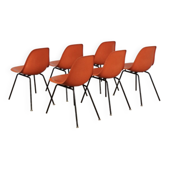 Ensemble de chaises DSX Charles Ray Eames