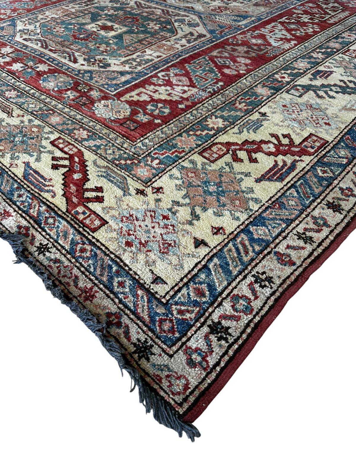 Handmade Kazak rug 2m x 3m