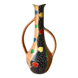 Vase 1950 Maioliche Deruta Italie