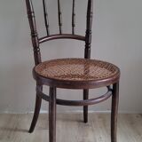 Triangle canned bistro chair