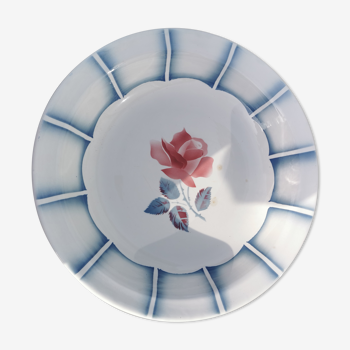 Hollow round dish digoin sarreguemines dauphin