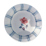 Plat rond creux Digoin Sarreguemines dauphin