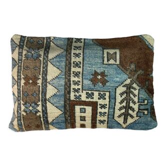 Vintage turkish kilim cushion cover