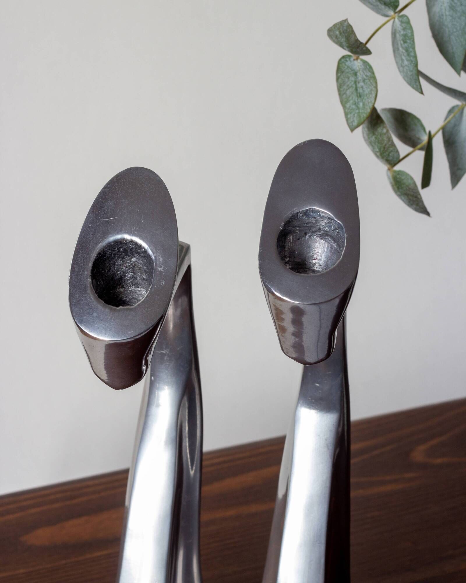 Pair of candle holders #Arclumis / Matthiew Hilton for SCP England / 80s