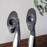 Pair of candle holders #Arclumis / Matthiew Hilton for SCP England / 80s