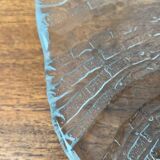 Vintage Swedish glass plate Eden by Orrefors, 1970s.